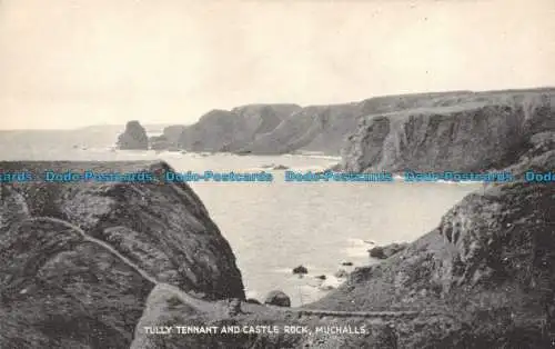 R147800 Tully Tennant und Castle Rock. Muchalls. Watt