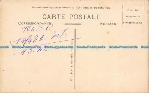 R148867 L malerische Auvergne. Cantal Le Lioran. Allgemeine Ansicht. P. und A. Malroux