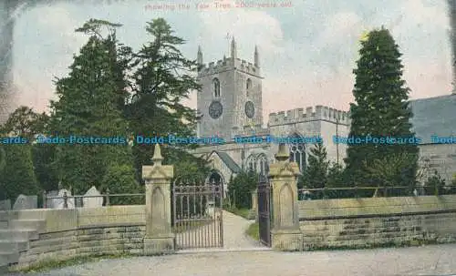 R147085 Die Kirche. Darley Gate. Derbyshire. Scott Russell. 1912