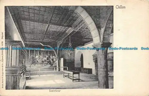 R148360 Chillon. Innenraum. Guggenheim