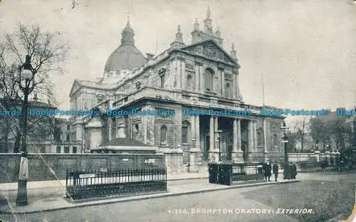 R148380 Brompton Oratorium. Außen. Photochrom. 1911