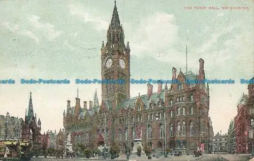 R148382 Das Rathaus. Manchester. 1912