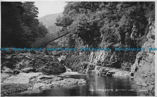 R148912 Bergarbeiterbrücke. Bettws Y Coed. Judges Ltd