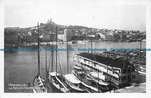 R148405 Marseille. Der Hafen und die Schifffahrtsgesellschaft. A. Tardy