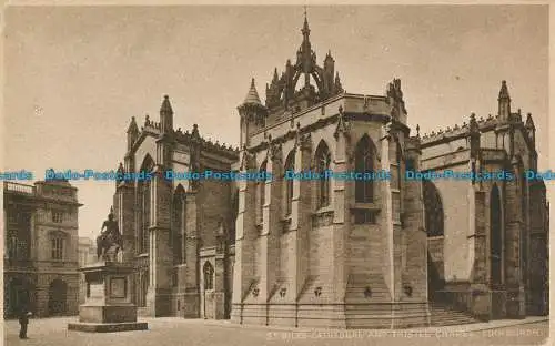 R148408 St. Giles Kathedrale und Distelkapelle. Edinburgh