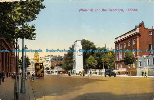 R149023 Whitehall und das Cenotaph. London