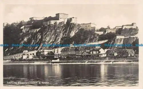 R148503 Festung Ehrenbreitstein a. Rhein. Karl Fischer. RP