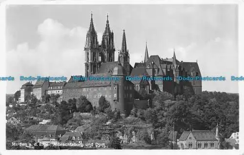 R148510 Meissen a.d. Elbe. Albrechtsburg und Dom. Bruck. RP