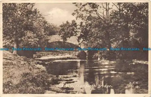 R148521 Siedle Stamforth Bridge. Frith. 1950