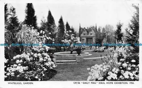 R148530 Whitelegg Garden. Daily Mail Ideal Home Exhibition 1956. RP