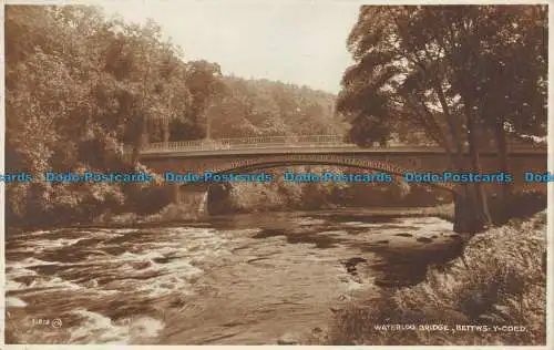 R149071 Waterloo-Brücke. Bettws Y Coed. Valentinstag. RP