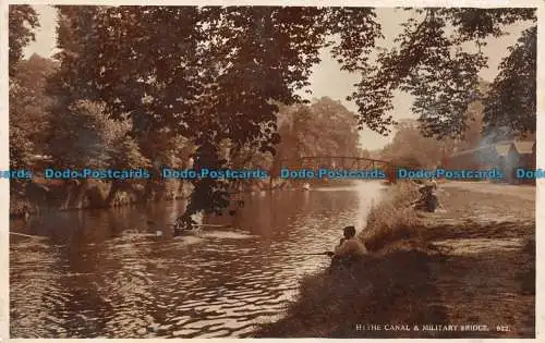 R148590 Hythekanal und Militärbrücke. S. und E. RP. 1939