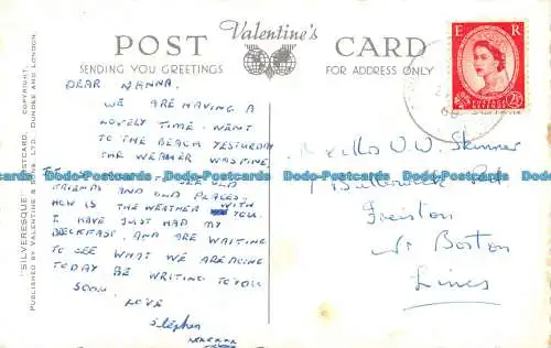 R148601 Der Hafen. Newquay. Valentinstag. Silber. 1960