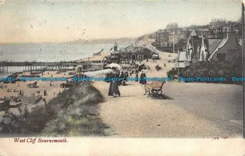 R149200 West Cliff Bournemouth. 1904