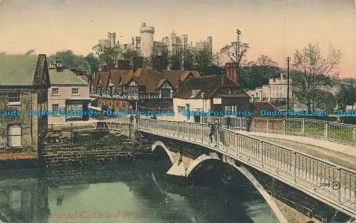 R149279 Schloss und Brücke Arundel. Valentinstag