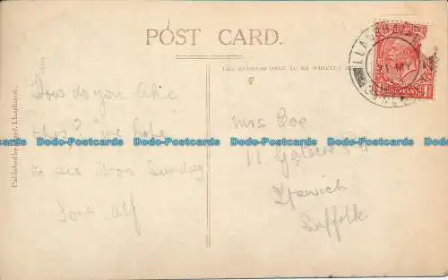 R149280 Pistole Rhaiadr. Llanrhaiadr Mochnant. Nordwales. Lloyd. 1933