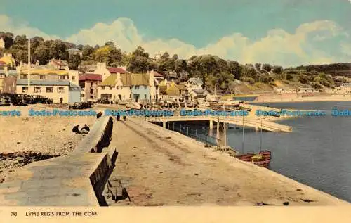 R149475 Lyme Regis vom Cobb. Dearden und Wade