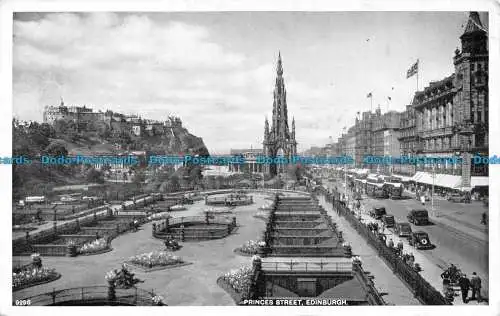 R149522 Princes Street. Edinburgh. Weiß. Das Beste von allem. 1952