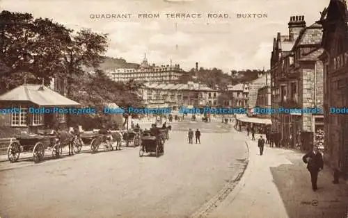 R149603 Quadranten von Terrassenstraße. Buxton. Valentinstag. Carbon. 1923