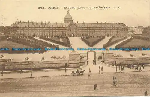 R149607 Paris. Die Invaliden. Allgemeine Ansicht. C.M.Nr. 262. 1910