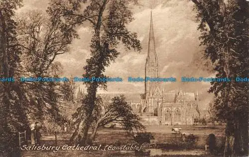 R149638 Kathedrale von Salisbury. Constable