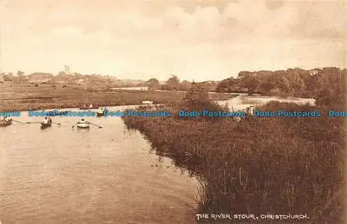 R149651 Der Fluss Stour. Christchurch