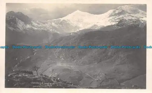 R149675 Snowdon aus der Nähe von Penygwryd. Abraham. RP