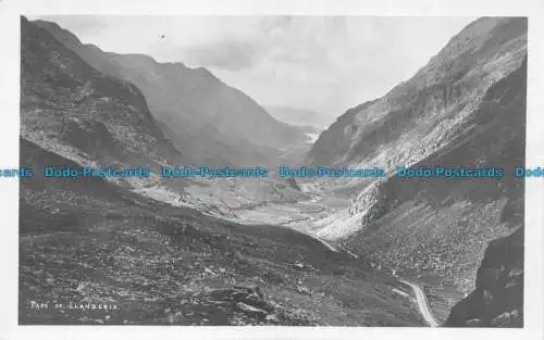 R149678 Pass von Llanberis. Abraham. RP