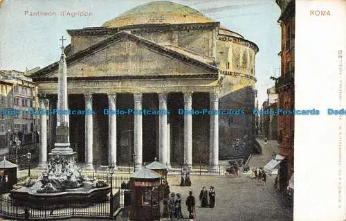 R149734 Rom. Pantheon von Agrippa. Blumlein. 1912