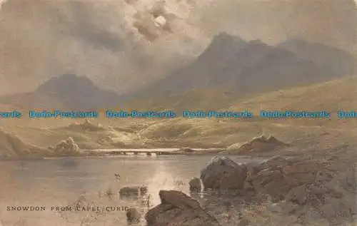 R149766 Snowdon von Capel Curig. Faulkner