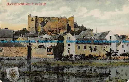 R149802 Haverfordwest Castle. Milton. Glasette. 1911