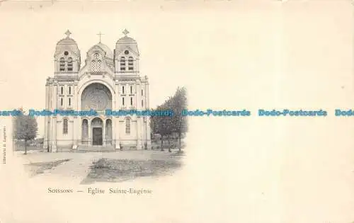 R149824 Soissons. Kirche St. Eugenie. G. Laguerre