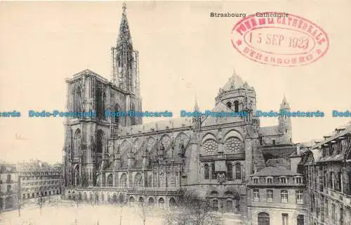 R149833 Straßburg. Kathedrale. 1923