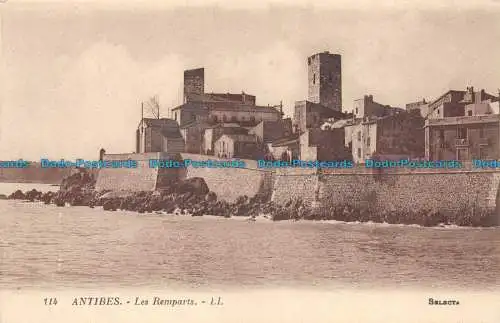 R149902 Antibes. Die Stadtmauern. LL. Nr. 114