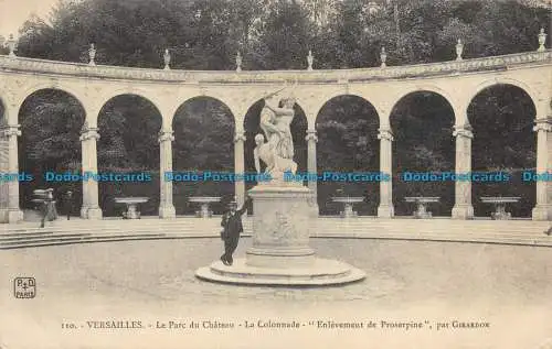 R149922 Versailles. den Schlosspark. Die Kolonnade Entfernung von Proserpina pa