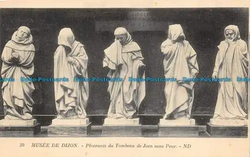 R149972 Museum von Dijon. Weinende aus dem Grab von Jean ohne Angst. ND. Nr. 39