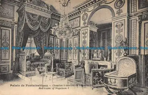 R149997 Palais de Fontainebleau. Schlafzimmer von Napoleon I.. Menard