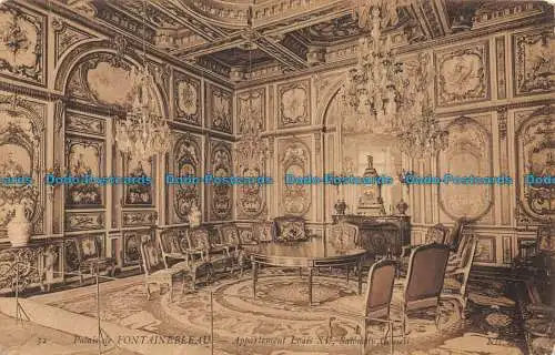 R149998 Palais de Fontainebleau. Wohnung Louis XV. Ratsmesse. ND