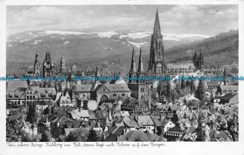 R150526 Deutsche Heimatbilder. Freiburg Schwarzwald. G. Nicholscher