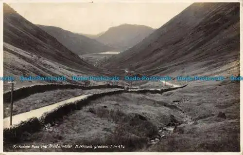 R150557 Kirkstone Pass und Bruderwasser. RP. 1933