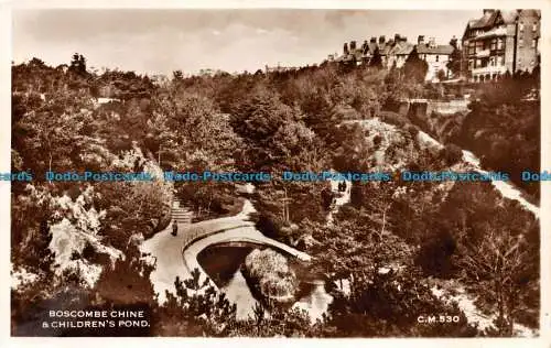 R150236 Boscombe China- und Kinderteich. Donner und Clayden. Sunray. RP. 1956