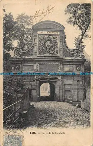 R150342 Lille. Tor zur Zitadelle. 1905