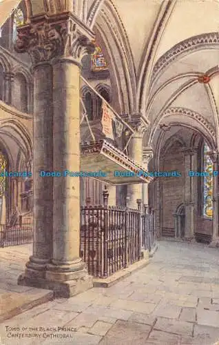 R150477 Grab des Schwarzen Prinzen. Kathedrale von Canterbury. Lachs