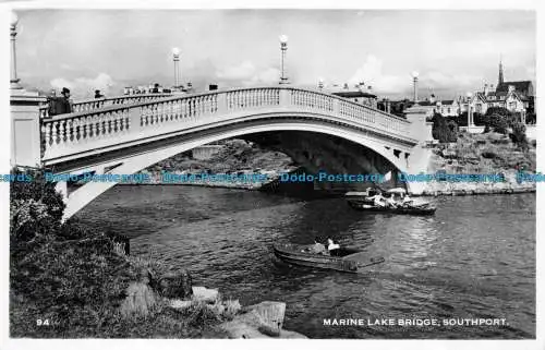 R151454 Marine Lake Bridge. Southport. RP