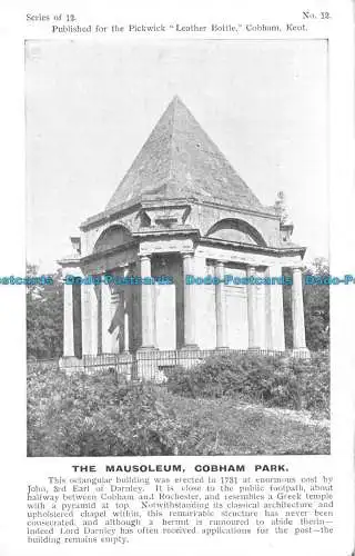 R150495 Das Mausoleum. Cobham Park