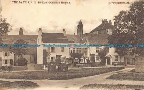 R150502 Das verstorbene Sir E. Burne Jones Haus. Rottingdean