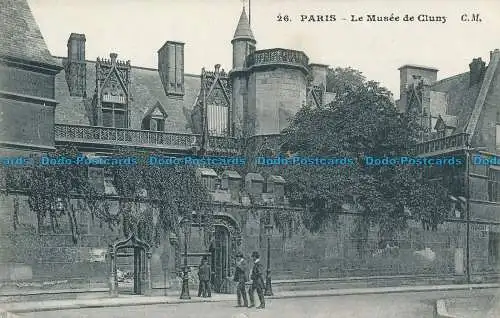 R151553 Paris. Das Museum von Cluny. C.M.Nr. 26