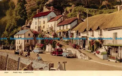 R151555 Mars Hill. Lynmouth. Harvey Barton. Nr. 59545. 1960