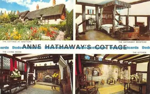 R151581 Anne Hathaways Cottage. Multi-View. Jarrold