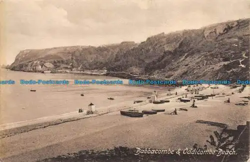 R151598 Babbacombe und Oddicombe Beach. Frith. 1908